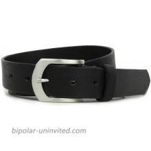 Deep River Belt -USA Made Genuine Full Grain Leather with Certified Nickel Free Buckle at  Men’s Clothing store