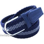Elastic Braided Stretch Belts for Women and Man Multi-Color Options at Women’s Clothing store