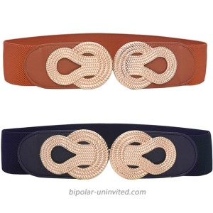 HaoPiDai Women Belts For Dresses Elastic Fashion Belts For Women Coat Sweater Shrink Your Jacket Waistline Perfectly at  Women’s Clothing store