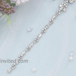 HONGMEI Wedding Belt for Bride Dress with Rhinestone and Pearls Bridesmaid Belts for Women Dresses at Women’s Clothing store