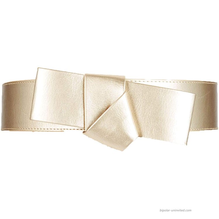 INC International Concepts Knotted Belt Gold S M at Women’s Clothing store