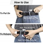 ITIEZY Men's Nylon Ratchet Belt Adjustable Web Military Tactical Belt with Automatic Slide Buckle Trim to Fit