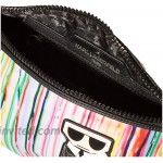 Karl Lagerfeld Paris Women's Amour Belt Bag Waist Pack MLTI Stripe Comb One Size Handbags