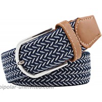 Mixed Color Woven Stretch Braided Belts for Men and Women Fashion Elastic Belts at  Women’s Clothing store