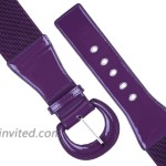 moonsix Vintage Wide Belts for Women Elastic Cinch Waist Belt for Dress Purple at Women’s Clothing store