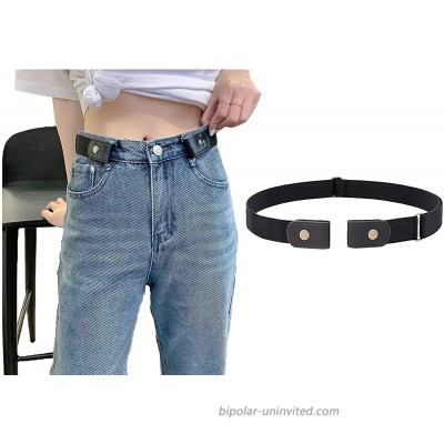 No Buckle Belt Adjustable Elastic Buckle Free Belts for Women & Men Invisible Buckless No Bulge No Hassle No Show Stretch Belt for Jeans Pants at  Women’s Clothing store