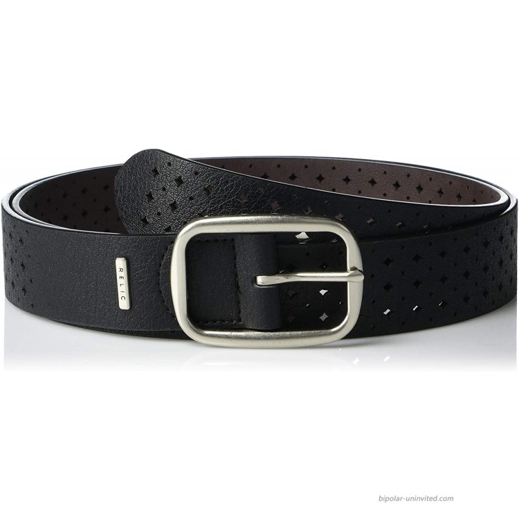 Relic by Fossil Women's Perforated PVC Belt at Women’s Clothing store