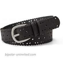 Relic by Fossil Women's Scallop Edge Perforated PVC Belt at  Women’s Clothing store