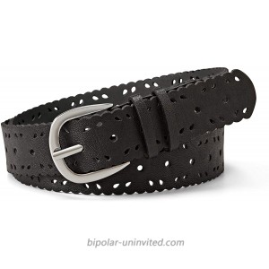 Relic by Fossil Women's Scallop Edge Perforated PVC Belt at  Women’s Clothing store