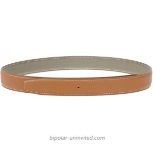Replacement Belt Double Sided Reversible Replacement Strap Genuine Leather Belt 1 1 4inch Wide - for H Buckle at  Women’s Clothing store