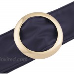 Samtree PU Leather Belt for Women Fully Adjustable Waist Dress Belts for Ladies Navy at Women’s Clothing store