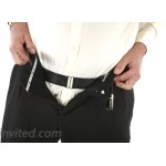 Shirt Lock Lock It In Keep It In | Original Belt Shirt Stay | Hidden Shirt Keeper for Button Down Shirts Unisex