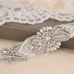 Wedding Bridal Belt Bridesmaid Sash Belt for Women Dress Crystal Rhinestone Wedding Sash Belt at Women’s Clothing store