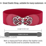 Women Stretchy Vintage Dress Belt Elastic Waist Cinch Belt CL413 at Women’s Clothing store