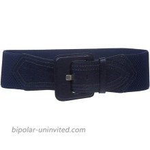 Women's High Waist Fashion Stretch Belt with Tab Detailing at  Women’s Clothing store Apparel Belts