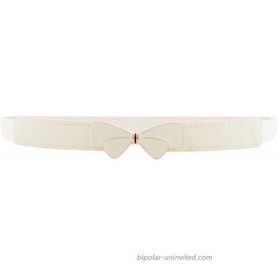 YALEMEI Women Skinny Belt for Dresses Retro Stretch Ladies Waist Belt at  Women’s Clothing store