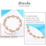 Dresbe Boho Anklet Gold Turtle Anklets Beach Sea Turtle Ankle Bracelet Tortoise Foot Jewelry Chain for Women and Girls