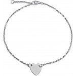 Hithop 1Piece Women Girl Fashion Heart Anklets Ankle Bracelet Chain Beach Foot Jewelry Silver