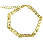 kelistom Gold Anklet for Women Men 14K Gold 18K Gold White Gold Plated Cuban Mariner Figaro Beaded Chain Ankle Bracelets for Women with Extension