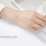 14k Gold Cross Bracelet for Women Real Pearl Religious Bracelet Confirmation Gifts for Her 6.3+1+1