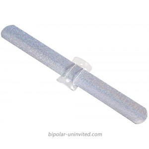 Floral Supply Online - Shimmer Wrap Wristlets. Corsage Snap Floral Bracelets for Wedding Prom Dance or Events. Shimmer White