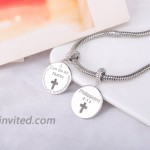 I Can Do all Things Through Christ who Strengthen Me 925 Sterling Silver Charms for Bracelet Religious Jewelry for Women
