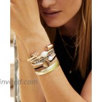 Kendra Scott Jack Adjustable Gold Chain Bracelet in Multi Crystal