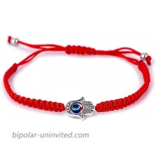 Red String Kabbalah Evil Eye Charm Bracelets for Protection and Luck Adjustable Hand-Woven Red Cord Thread Friendship Bracelet Amulet Jewelry red eye