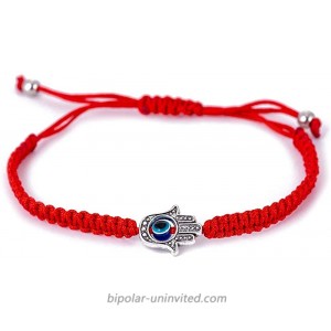 Red String Kabbalah Evil Eye Charm Bracelets for Protection and Luck Adjustable Hand-Woven Red Cord Thread Friendship Bracelet Amulet Jewelry red eye