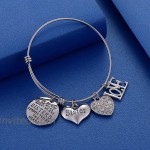 Sister Bracelet Sister Gifts from Sister - Side by Side or Miles Apart We Are Sisters Connected by the Heart Perfect Birthday Gifts for Sister from Sister A