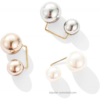 Pearl Brooch Pins of Woman Temperament Wedding Party Craft for Women Gift Mothers Day Valentines Day