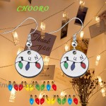 CHOORO Party Lights Run Earrings Fans Gift Lights RUN Earrings