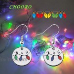 CHOORO Party Lights Run Earrings Fans Gift Lights RUN Earrings