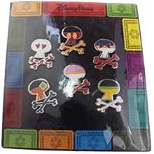 Disney Sugar Skulls 6 Pin Set