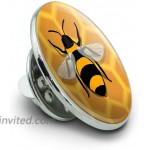 GRAPHICS & MORE Bee on Honeycomb Metal 0.75 Lapel Hat Pin Tie Tack Pinback