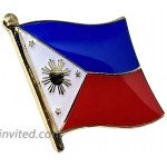 Philippine Flag Lapel Pin - Philippines Filipino Flag Brooch