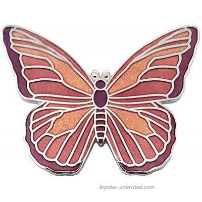 Pinsanity Butterfly Enamel Lapel Pin