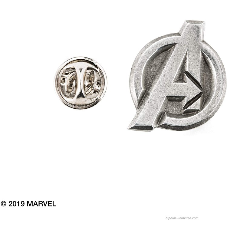 Royal Selangor Hand Finished Marvel Collection Pewter Avengers Insignia Lapel Pin Gift