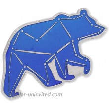 Ursa Major Bear Constellation Hard Enamel Lapel Pin– 5 Pins
