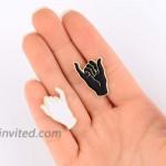 VU100 2Pcs Distance Matching Pinky Promise Enamel Pin Set Sisters Couple Brooches Pins Mom Daughter Gifts for Women Teen Girls BFF Boyfriend Girlfriend Lovely Clothing Bags Jackets Accessories