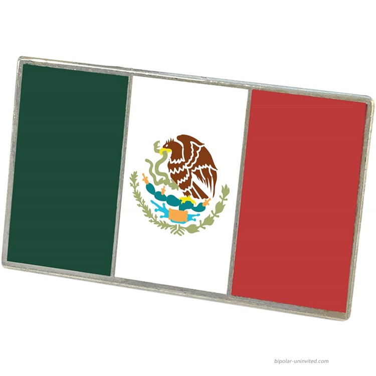 WIZARDPINS Official Mexican Flag Enamel Lapel Pin 1 Pin