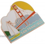 WizardPins San Francisco Golden Gate Bridge Bay Souvenir Pin– 1 Pin