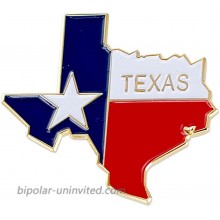 WIZARDPINS State Shape of Texas and Texas Flag Lapel Pin 1 Pin