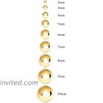 14K Yellow Gold Ball Stud Earrings 8mm - Yellow Gold