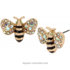Betsey Johnson Bumble Bee Stud Earrings