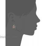 kate spade new york Small Square Leverback Multi-Glitter Drop Earrings