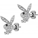 Playboy 316L 20G Surgical Steel Bunny Earring Studs
