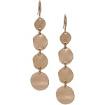 Teardrop Earring Multi Layered in Gold and Silver for Women