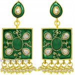 Aheli Indian Traditional Bollywood Style Enamel Necklace Earring Set Ethnic Jewelry