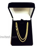 14K Yellow Gold Filled Solid Rope Chain Necklace 2.1mm 20
